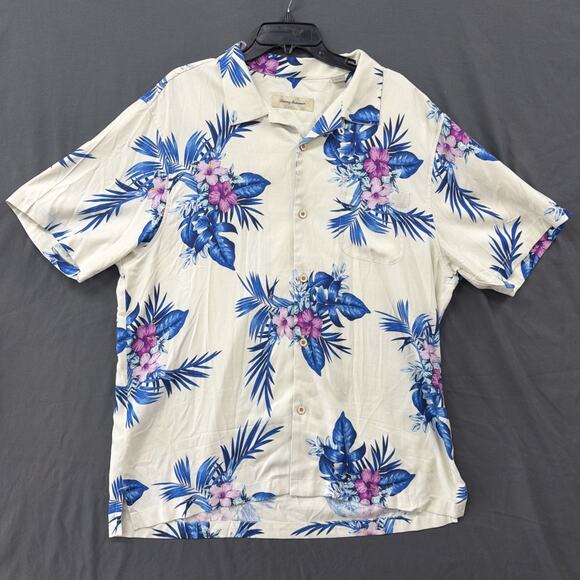 Tommy Bahama Other - Tommy Bahama Hawaiian Shirt Mens XL %100 Silk